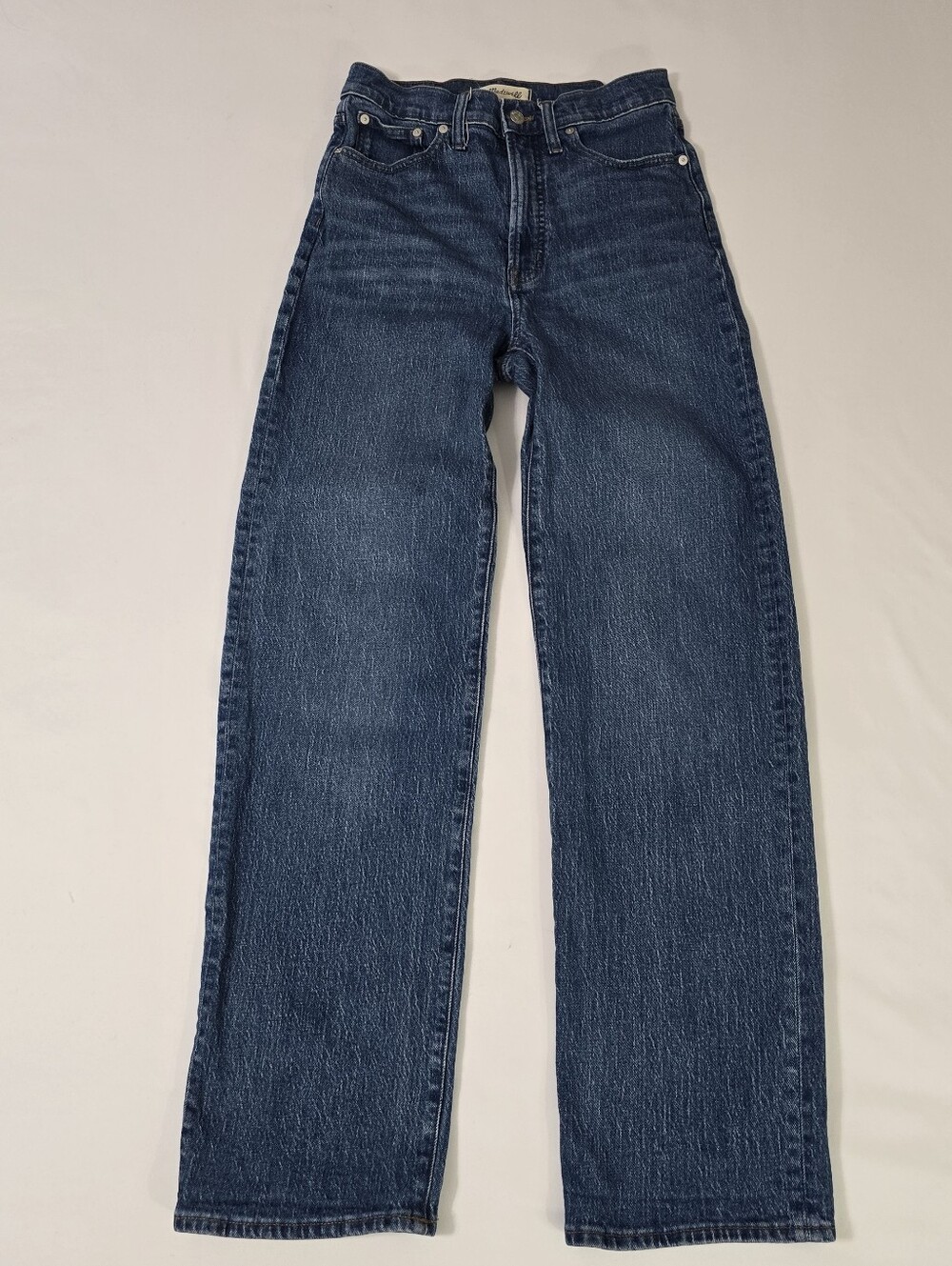 Madewell The Perfect Vintage Wide-Leg Jeans - 27T Excellent Condition